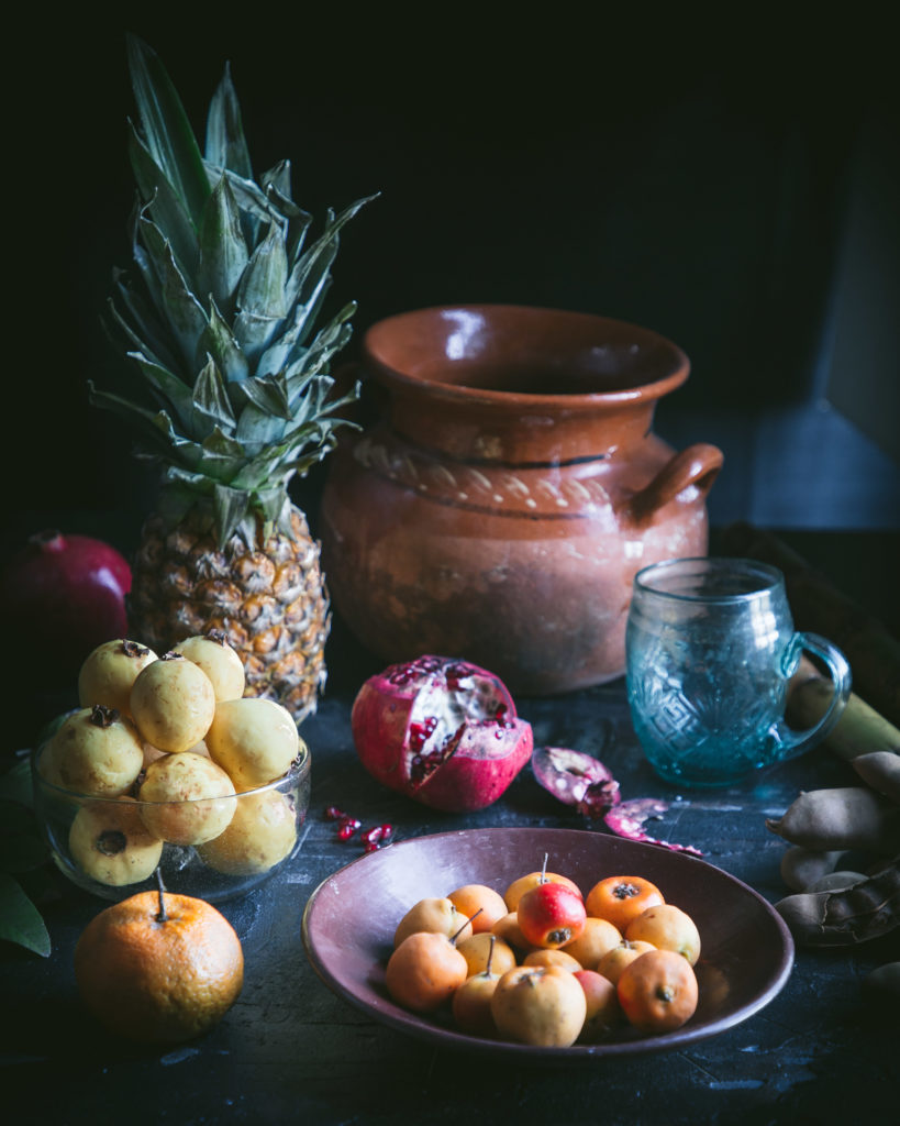 Ingredients for Ponche Navideña