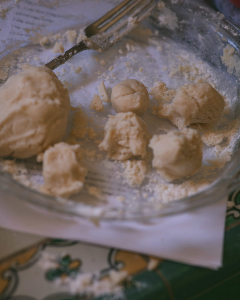 decorating dough