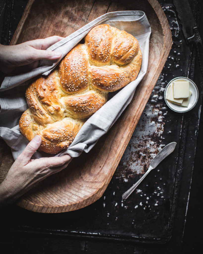 Braided Sesame Bread
