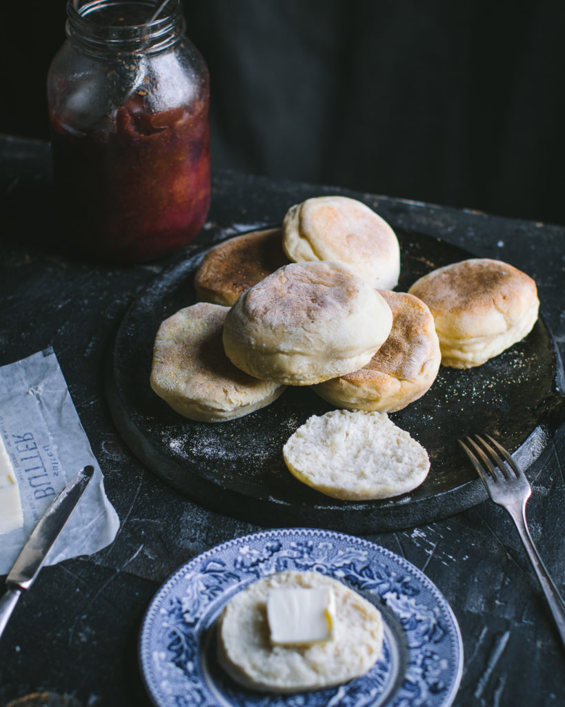 Sourdough English Muffins