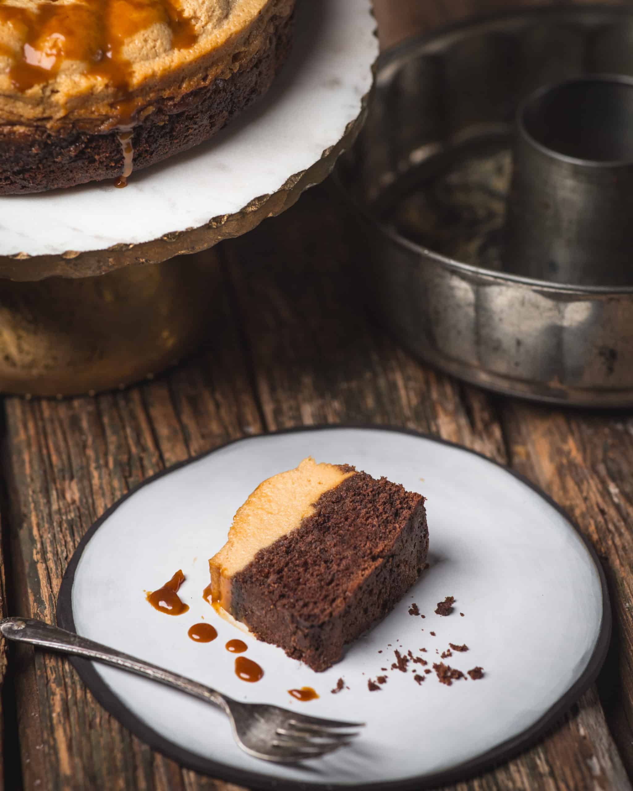 Chocoflan Cake - Kitchen Wrangler | Melissa Guerra