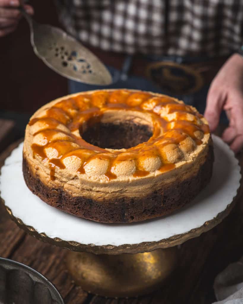 Chocoflan Cake - Kitchen Wrangler
