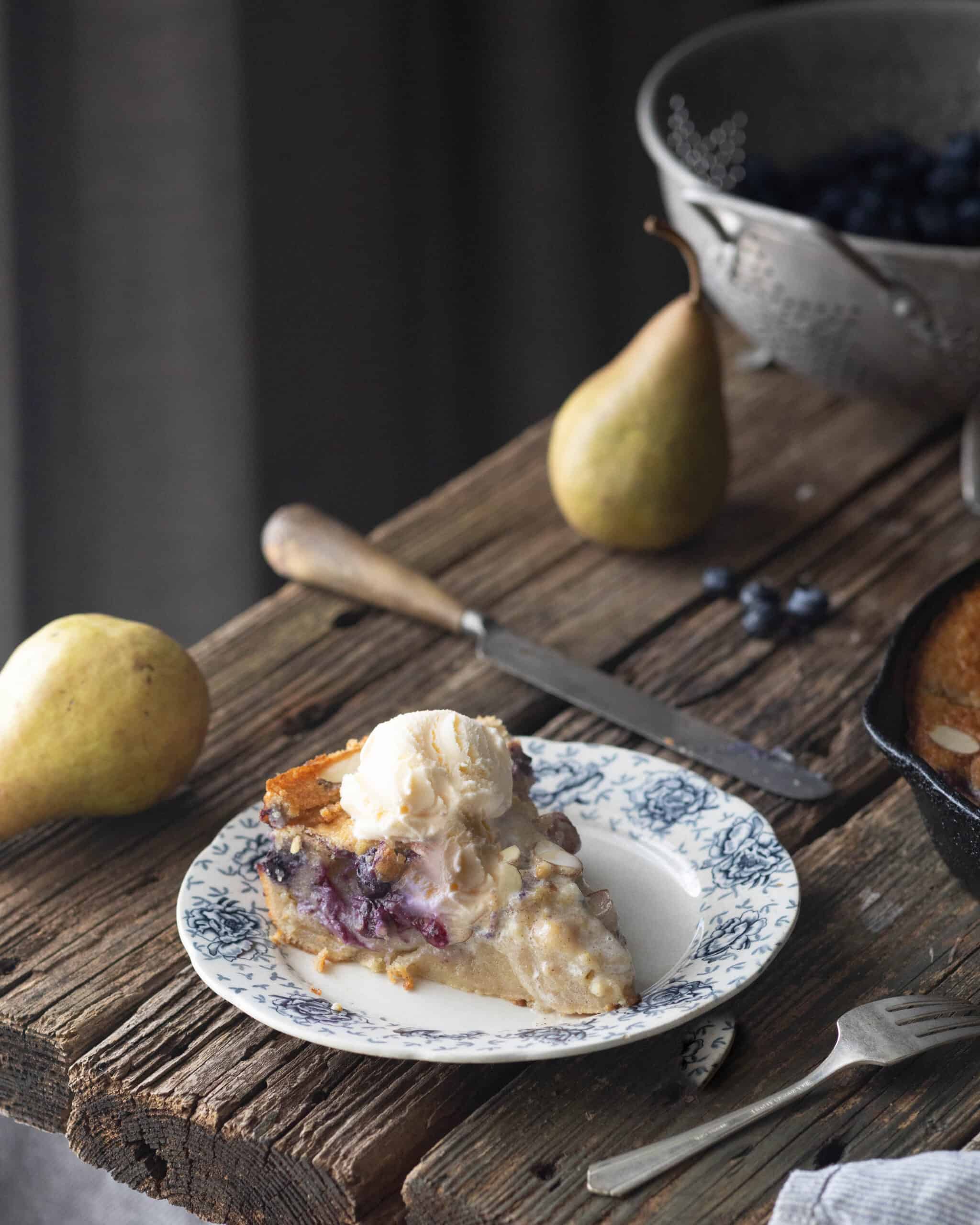 Iron Skillet Pear Cake Is Excellent In Wintertime Kitchen Wrangler Melissa Guerra